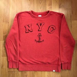 EUC Gap kids NYC cotton sweatshirt for kids size 12 XL
